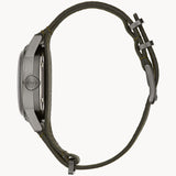 98A255 Bulova Hack Watch de caballero pulsera de cuero