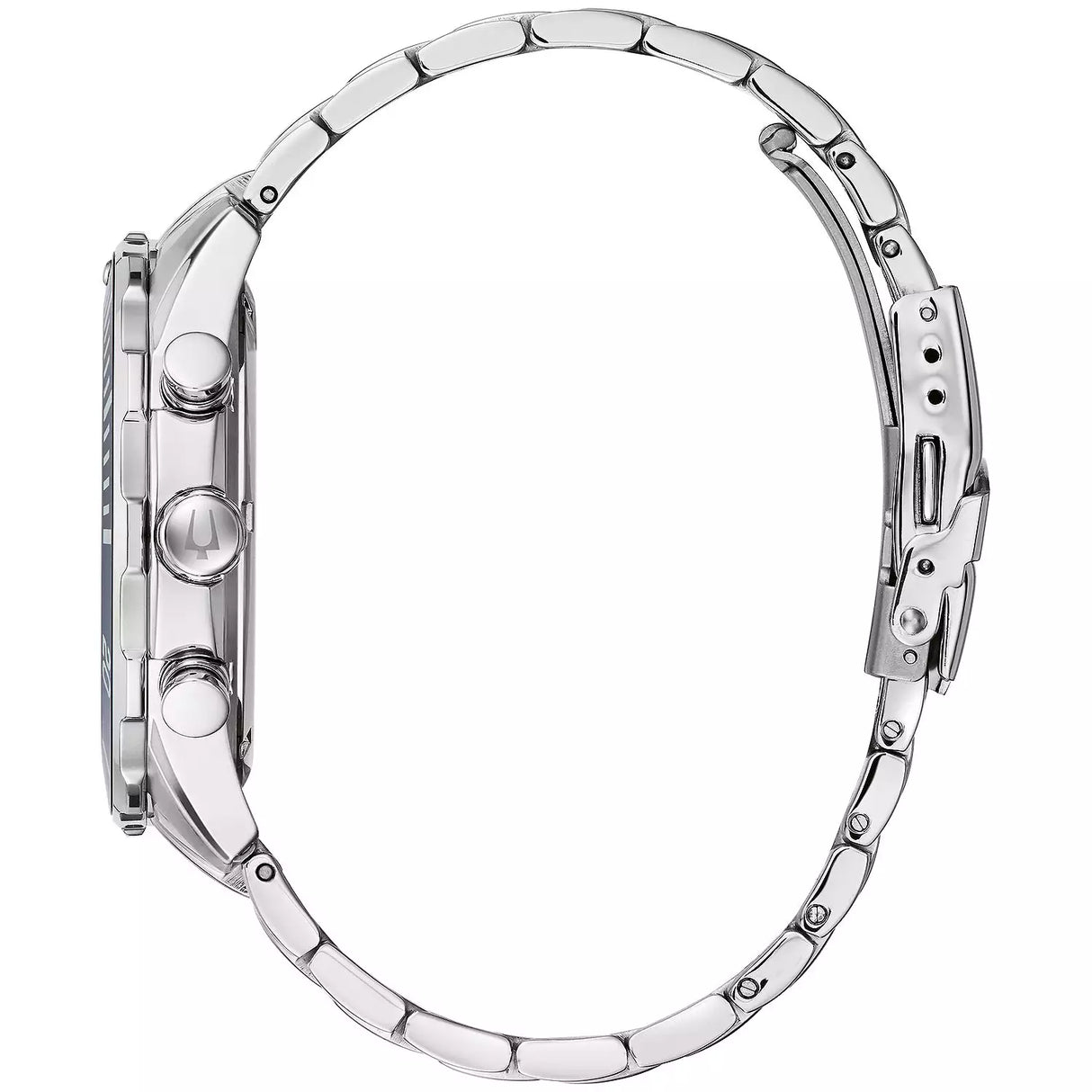 98A257 Reloj de Vestir Bulova con Cronógrafo para Hombre banda de acero inoxidable