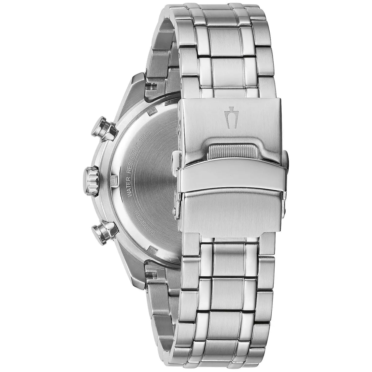 98A257 Reloj de Vestir Bulova con Cronógrafo para Hombre banda de acero inoxidable