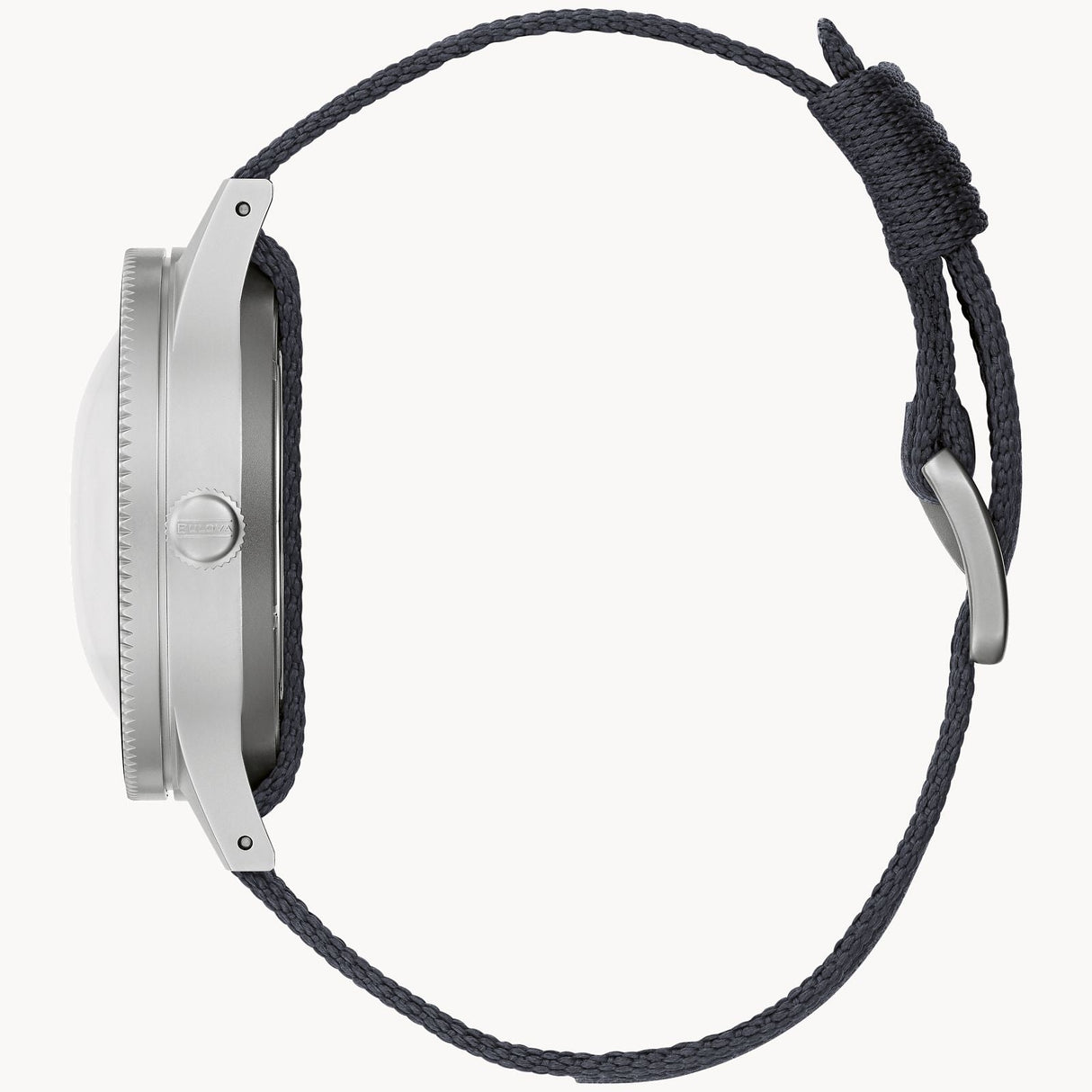 98A266 Reloj Bulova Mil Ships de hombre banda de tela 41mm