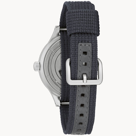 98A266 Reloj Bulova Mil Ships de hombre banda de tela 41mm