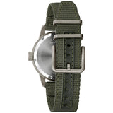 98A307 Reloj Bulova Hack Military de hombre pulsera de tela