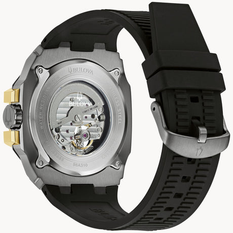 98A310 Reloj Bulova de caballero banda de caucho