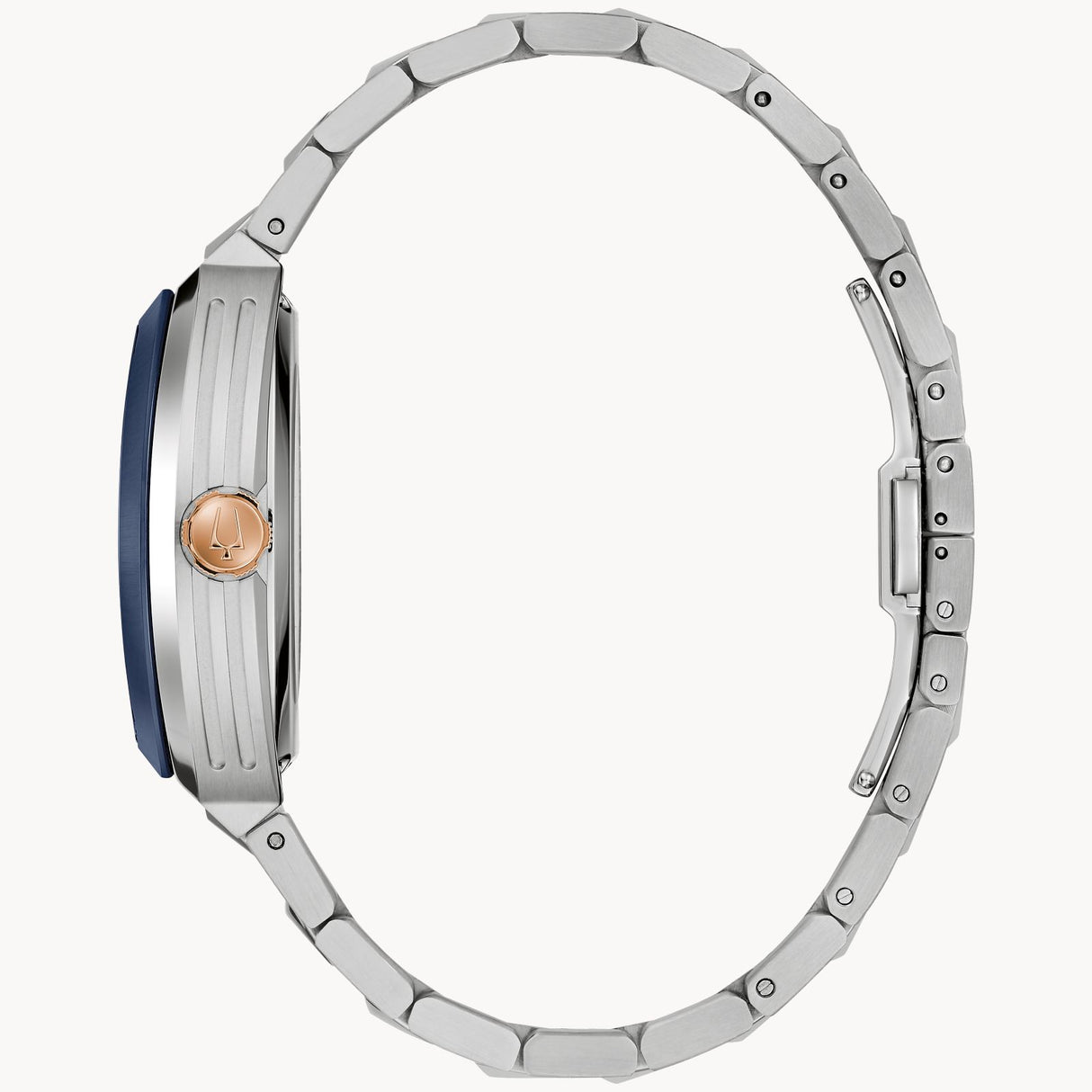 98A319 Reloj Bulova Machine de caballero pulsera de metal