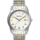 98B010 Bulova para caballero pulsera de metal