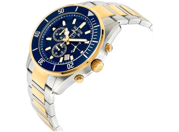 98B230 Bulova reloj de caballero pulsera de acero inoxidable