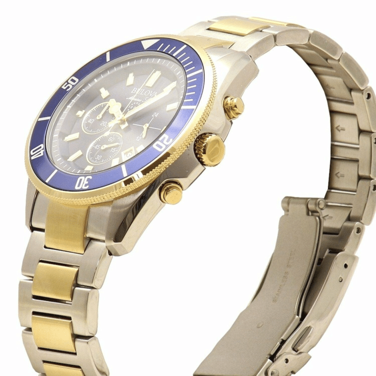 98B230 Bulova reloj de caballero pulsera de acero inoxidable