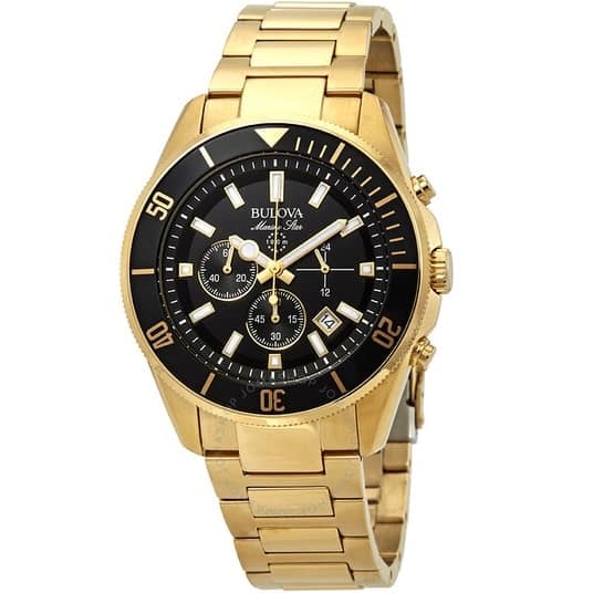 98B250 Reloj Bulova de caballero pulsera de metal 42 mm