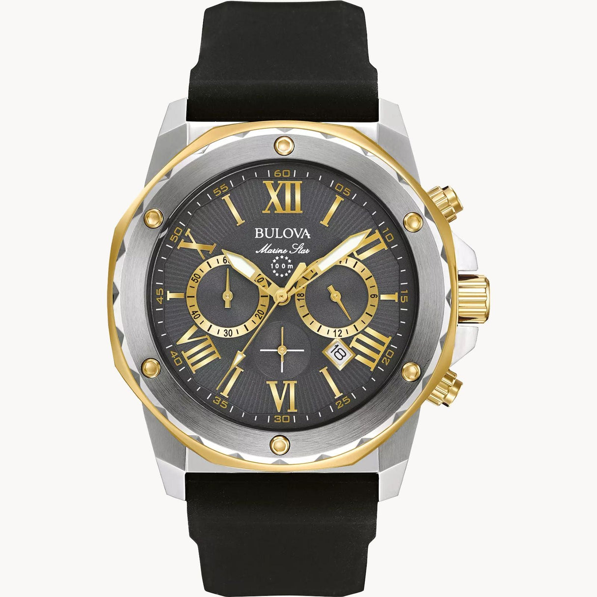 98B277 Reloj Bulova Marine Star de hombre pulsera de piel