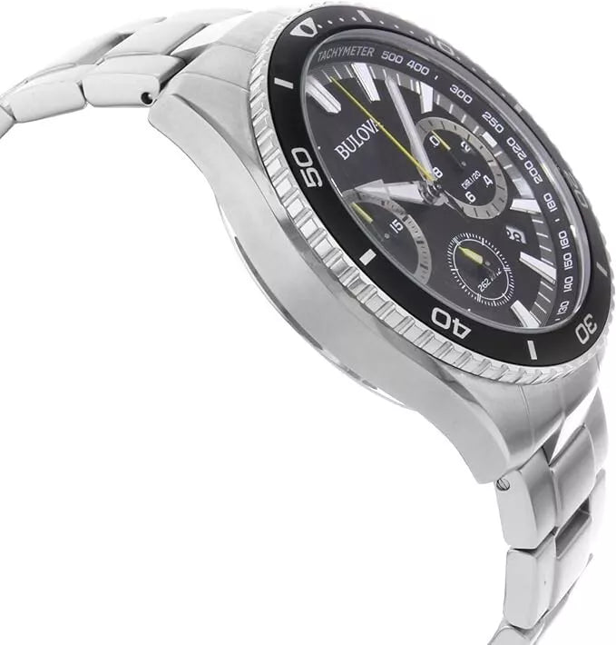 98B298 Bulova de hombre pulsera de metal