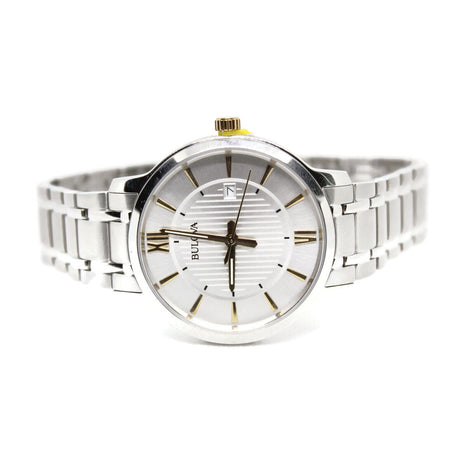 98B306 Bulova Gold-Tone Accents Reloj para Hombre