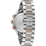 98B335 Reloj Bulova Sutton de caballero pulsera de metal 44 mm