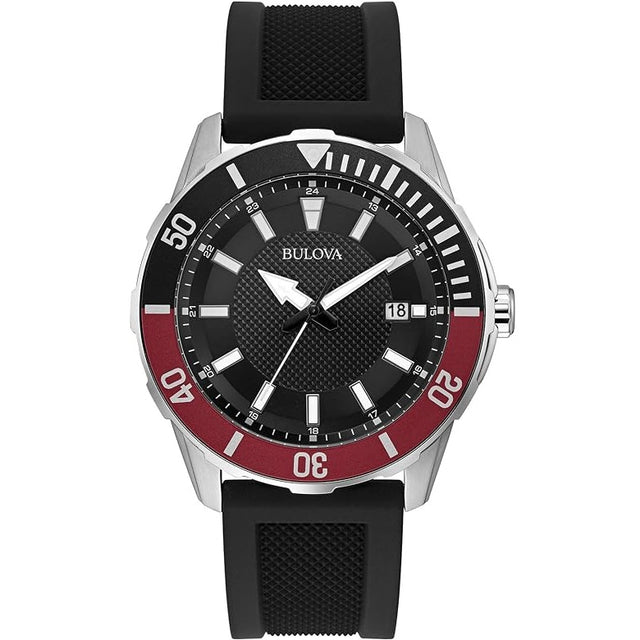 98B348 Bulova Rotating Bezel Reloj para Hombre