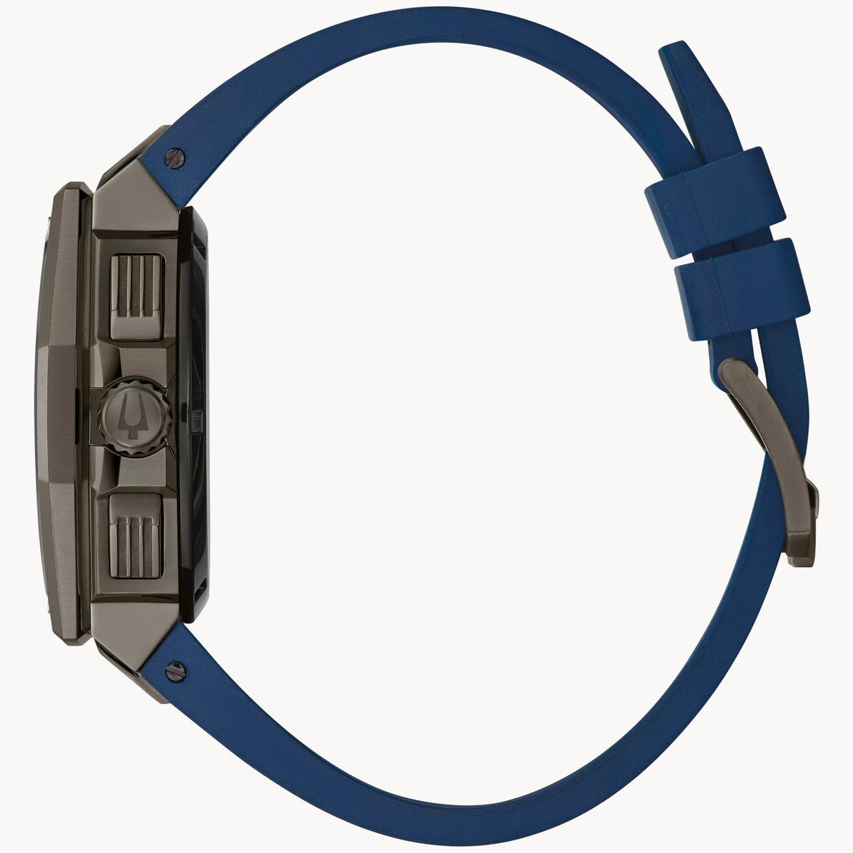 98B357 Reloj Bulova Precisionist  Edición 10 aniversario de caballero pulsera de resina 45 mm