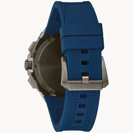 98B357 Reloj Bulova Precisionist  Edición 10 aniversario de caballero pulsera de resina 45 mm