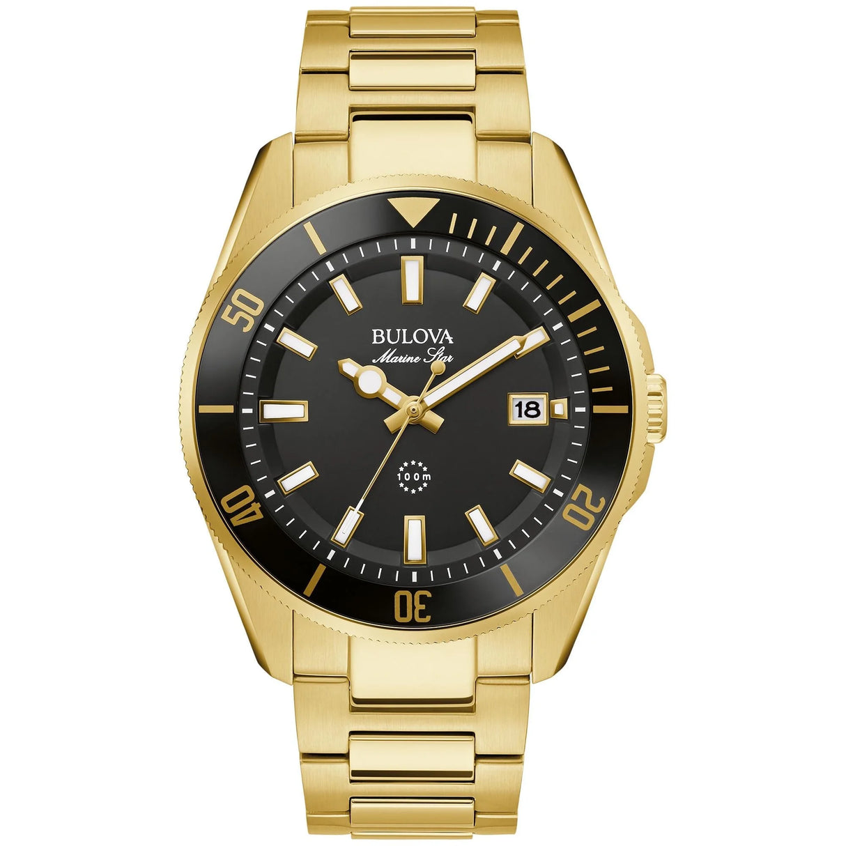 98B396 Reloj Bulova Marine Star Análogo para hombre pulsera de metal