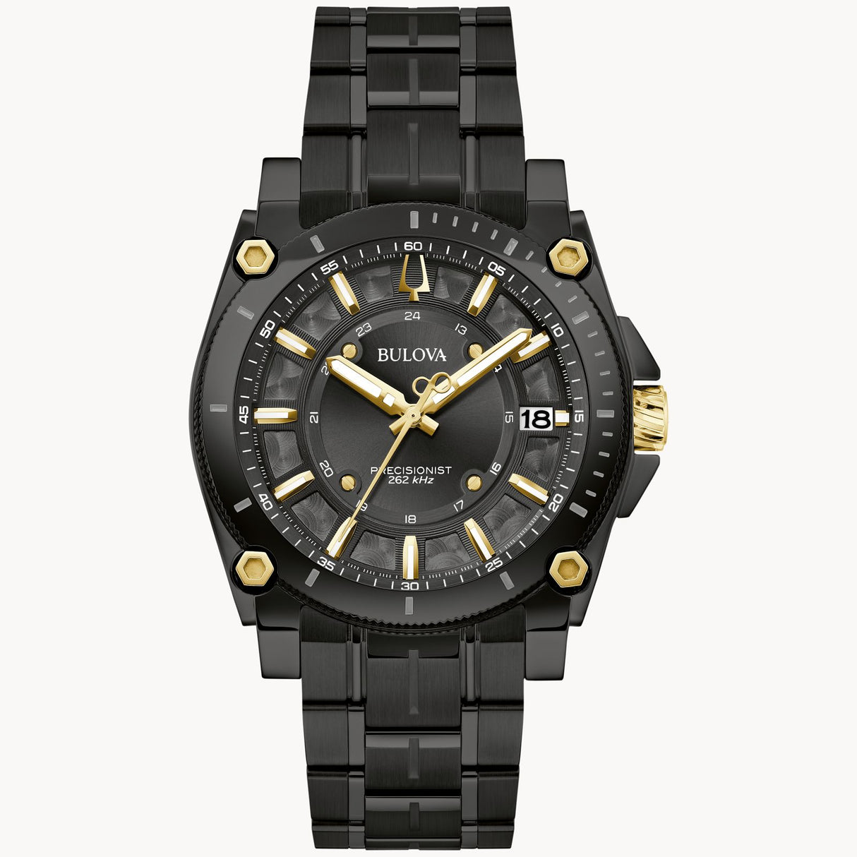 98B408 Bulova Icon de caballero pulsera de metal