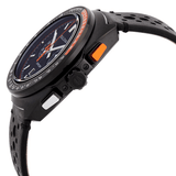 98B428 Reloj Bulova Racer Black pulsera de cuero