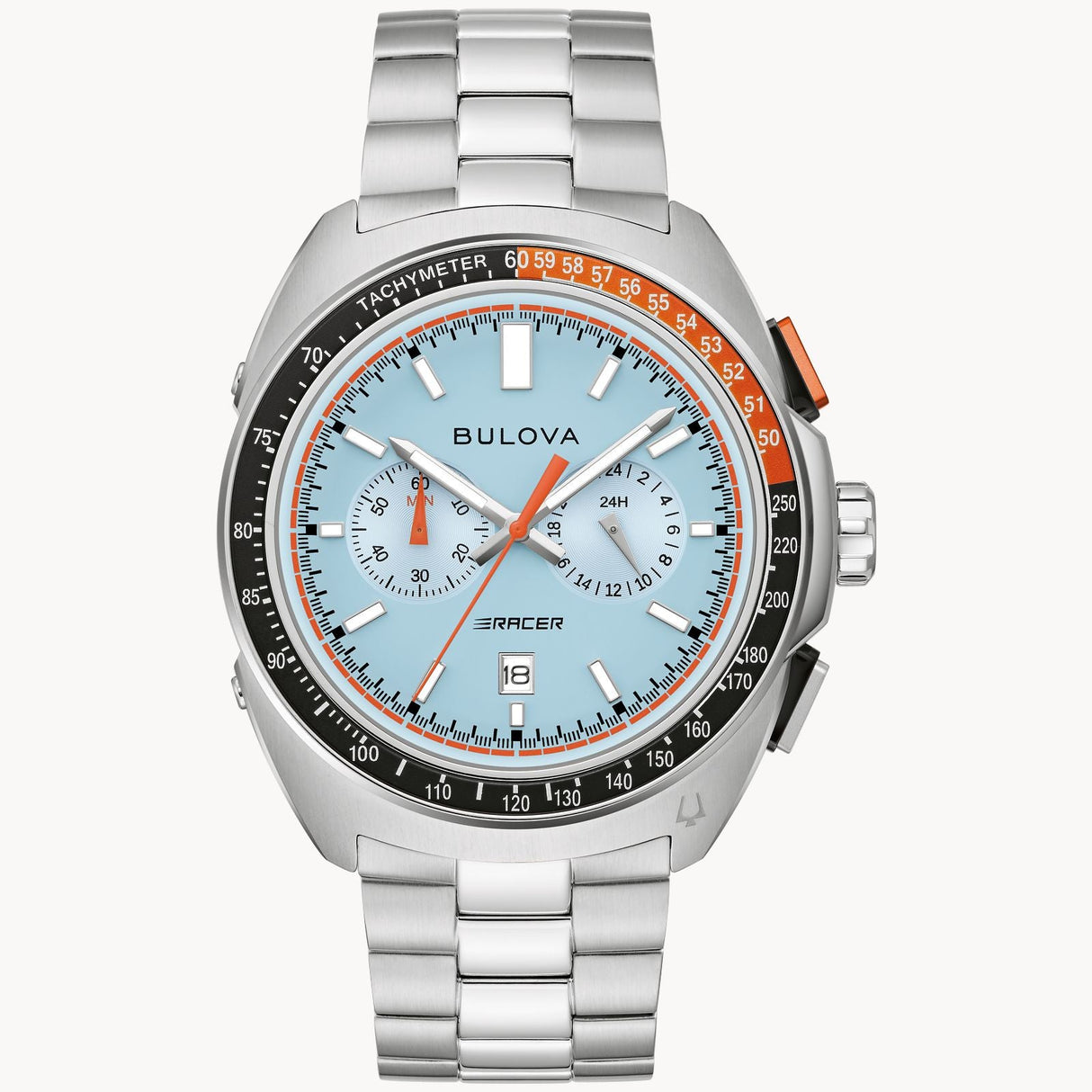 98B432 Reloj Bulova Racer Chronograph de caballero correa de metal
