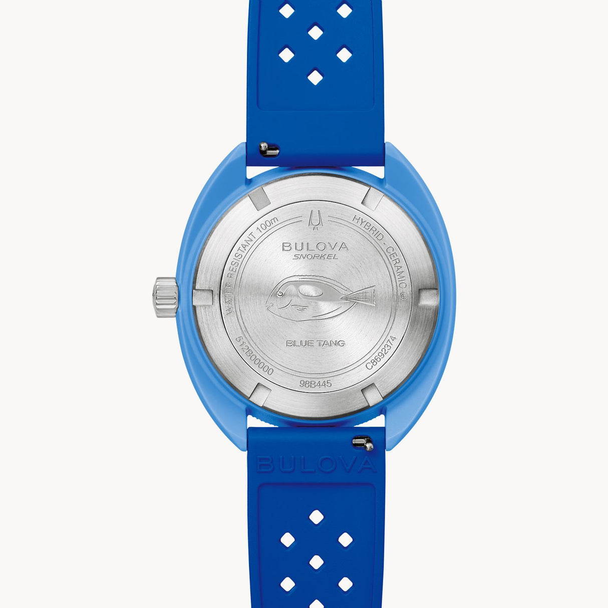 98B445 Reloj Bulova Snorkel de hombre correa de resina 41mm
