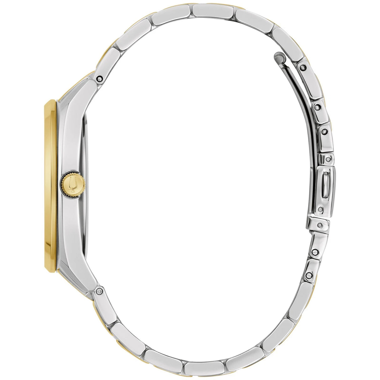 98C147 Bulova Surveyor de caballero pulsera de acero inoxidable