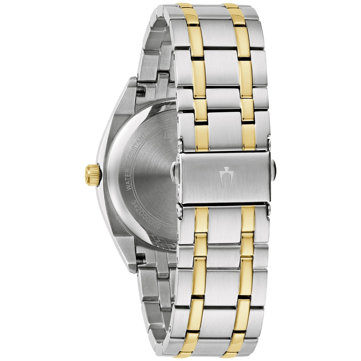98C147 Bulova Surveyor de caballero pulsera de acero inoxidable