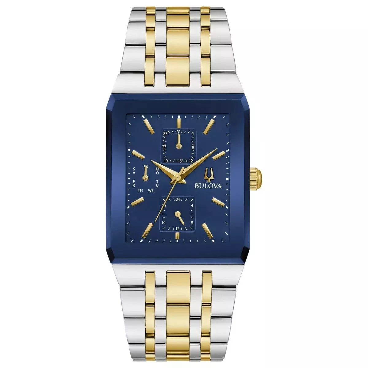 98C150 Bulova Modern Day de caballero pulsera de metal