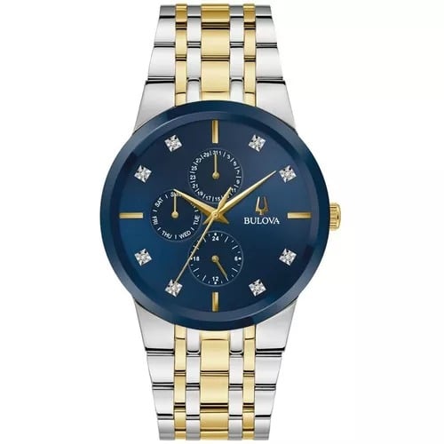 98D180 Bulova Diamond Accent Reloj para Hombre