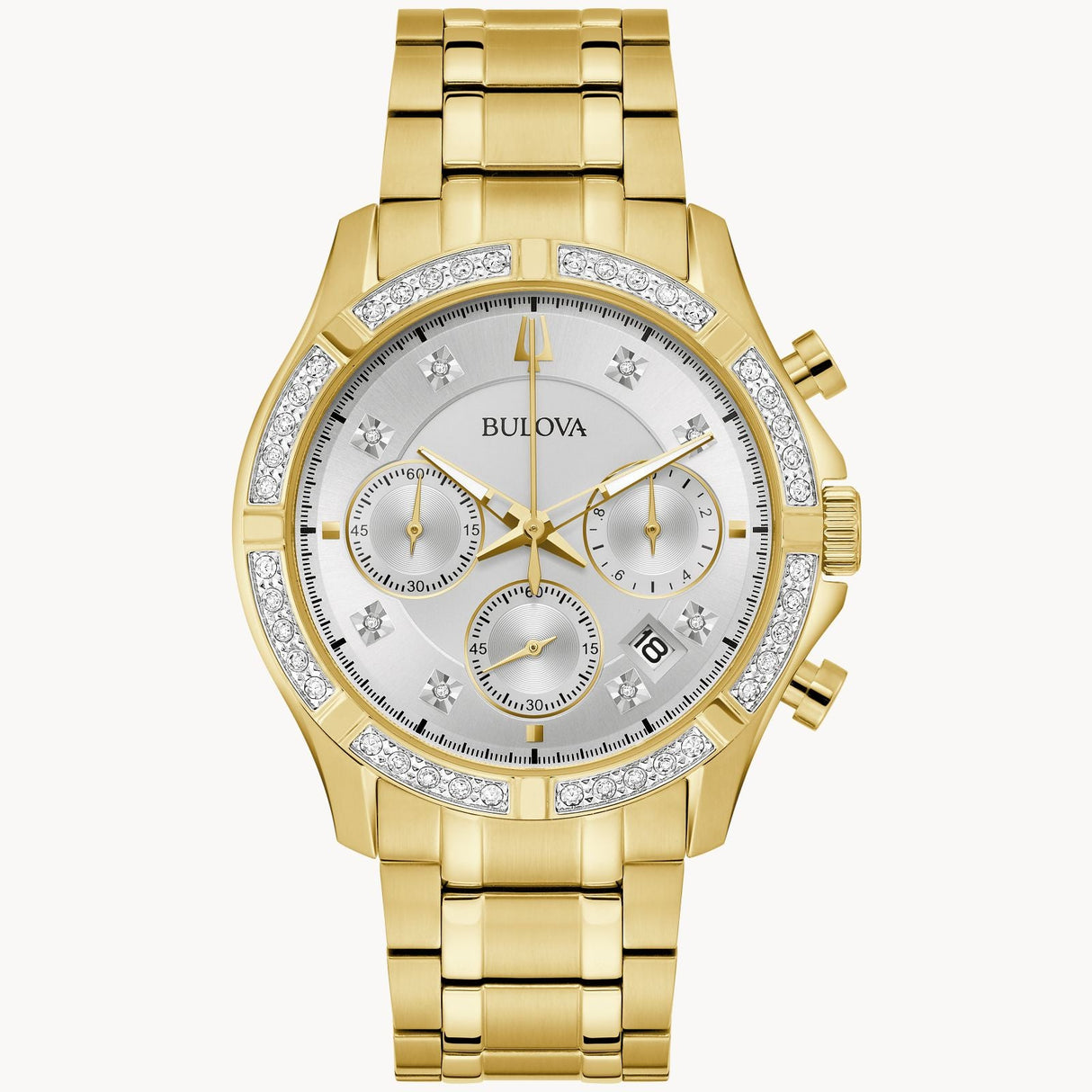 98E113 Reloj Bulova Classic de hombre pulsera de metal