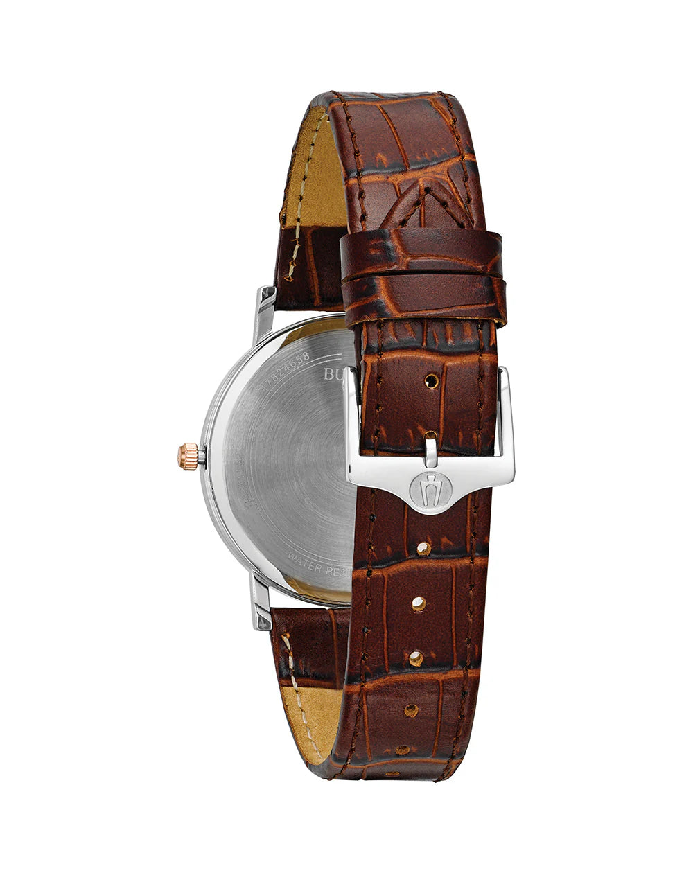 98H51 Bulova Classic de hombre pulsera de piel