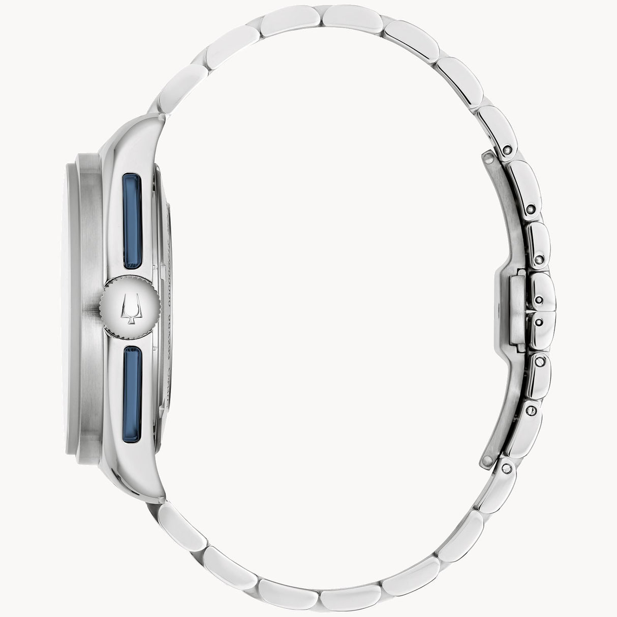 98K112 Reloj Bulova Lunar Pilot de hombre correa de acero inoxidable 43.5 mm