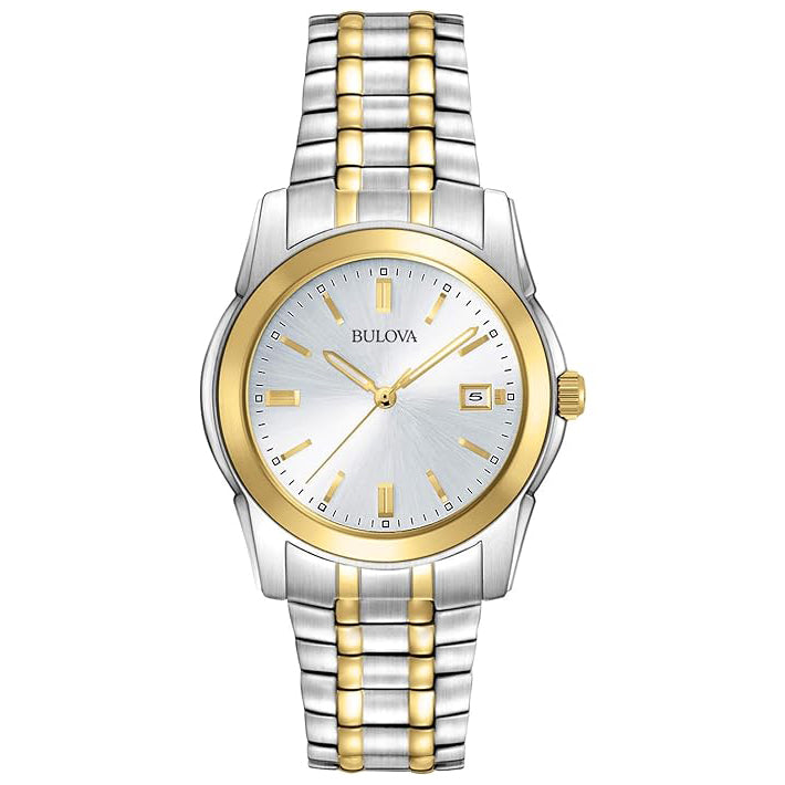 98L218 Reloj Bulova de dama pulsera de metal