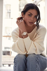 98L263 Reloj Bulova Phantom Crystal de señorita pulsera de metal