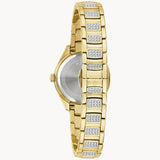 98L306 Reloj Bulova Cristal de señorita banda de acero inoxidable 29 mm