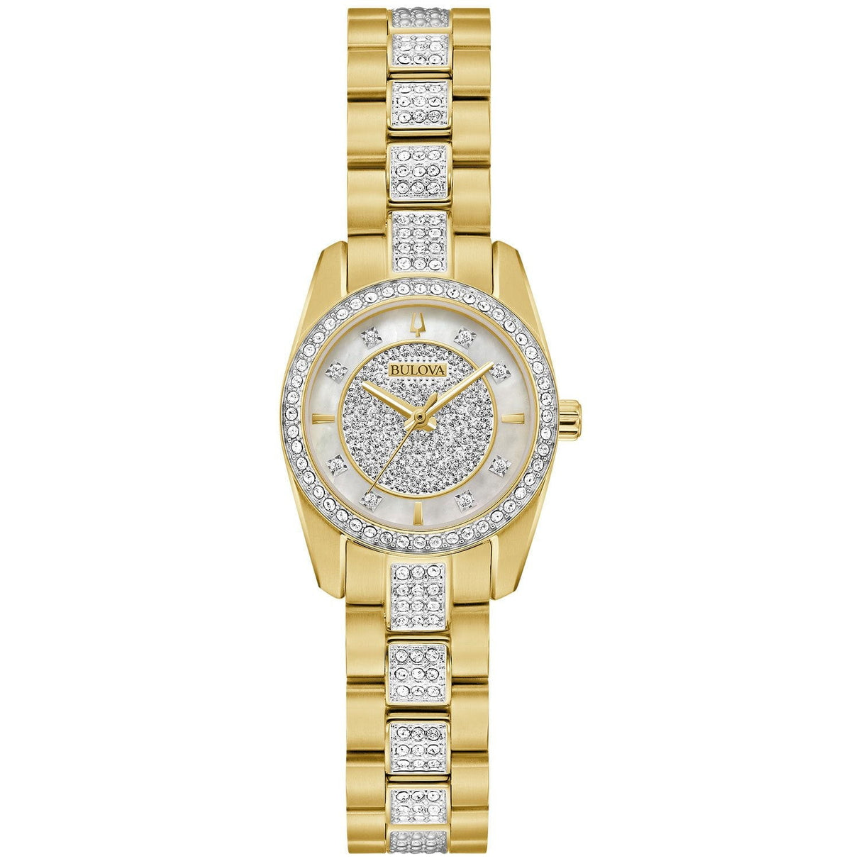 98L307 Reloj Bulova Dress de dama banda de metal 23.5 mm