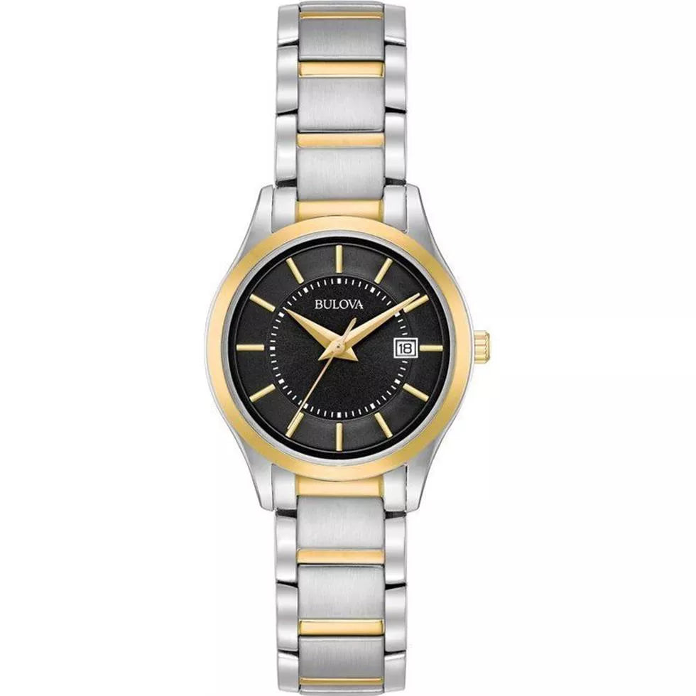 98M127 Reloj Bulova de mujer pulsera de metal