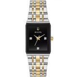 98P185 Reloj Bulova Futuro de mujer pulsera de metal 21 mm