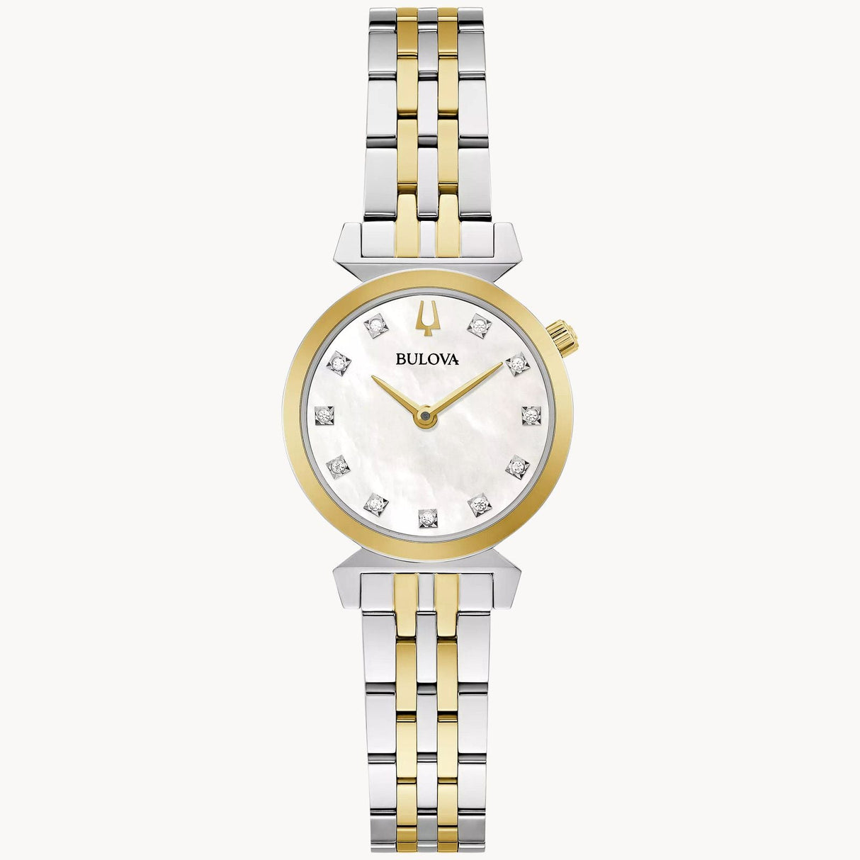 98P202 Reloj Bulova Regatta de dama pulsera de metal