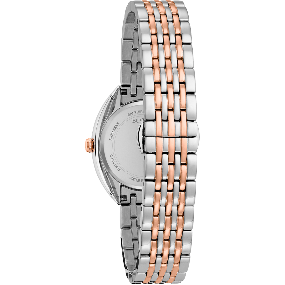 98R230 Reloj Bulova Clásico de Cuarzo para Señorita correa de metal