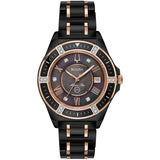 98R242 Reloj Bulova Marine Star de señorita pulsera de metal 37 mm