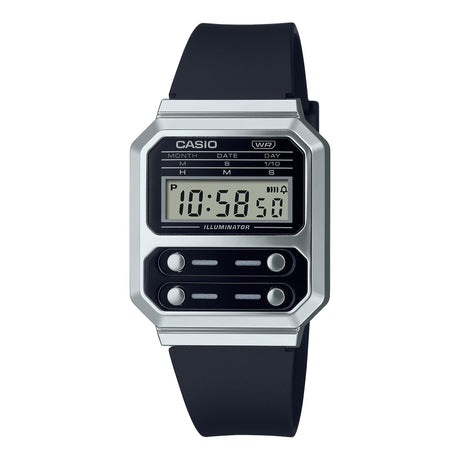 A-100WEF-1A Reloj Casio Unisex, Vintage Clásico