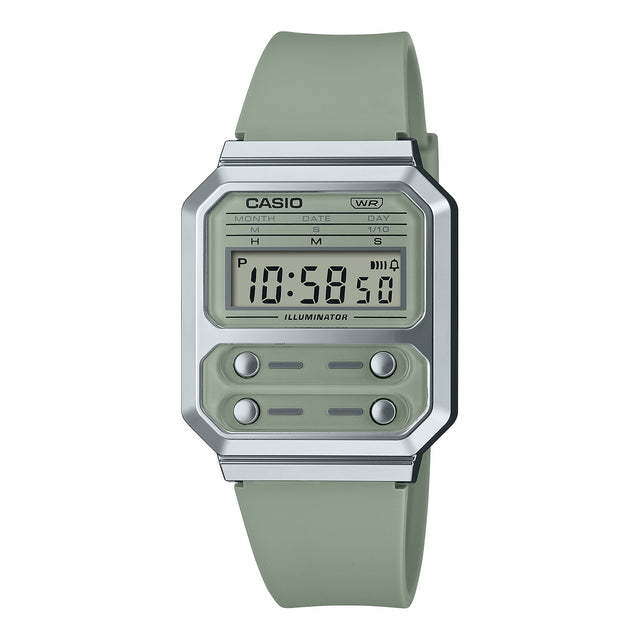 A-100WEF-3A Reloj Casio Unisex, Vintage Clásico