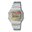 A-168WEHA-9A Reloj Casio Digital Vintage Clásico Illuminator para Hombre y Mujer con Pulsera de Metal