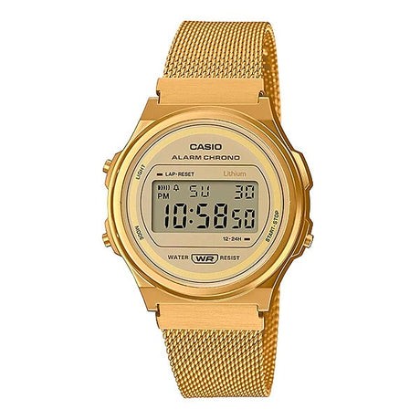 A-171WEMG-9A Reloj Casio Unisex, Vintage Clásico Cronómetro