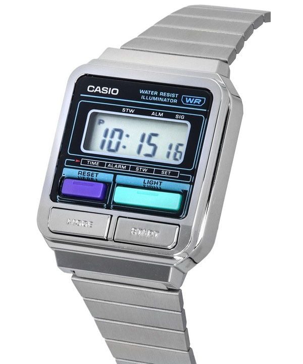 A120WE-1A Casio Reloj Unisex Vintage Clásico