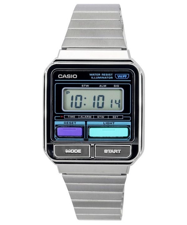 A120WE-1A Casio Reloj Unisex Vintage Clásico