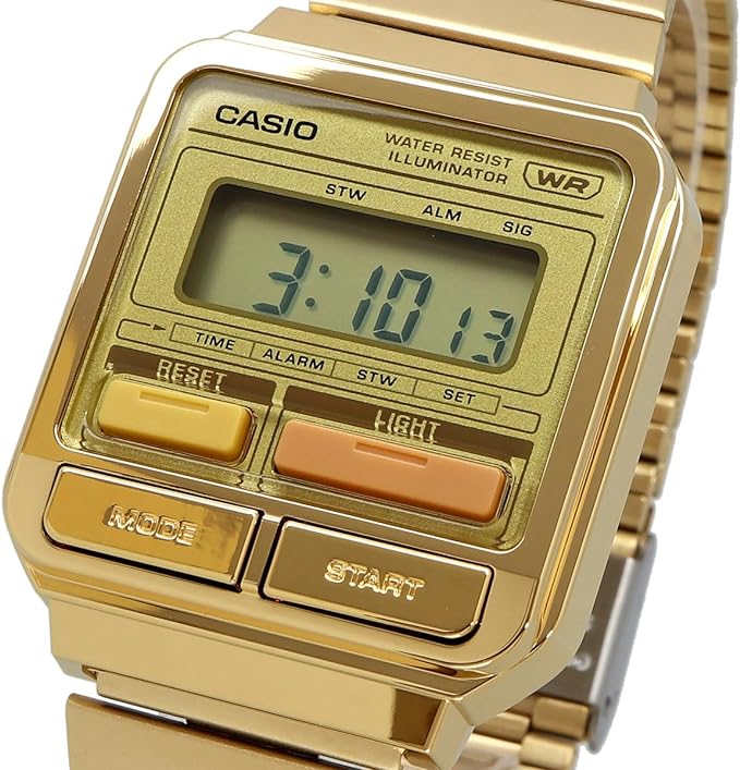 A120WEG-9A Casio Reloj Unisex Vintage Clásico