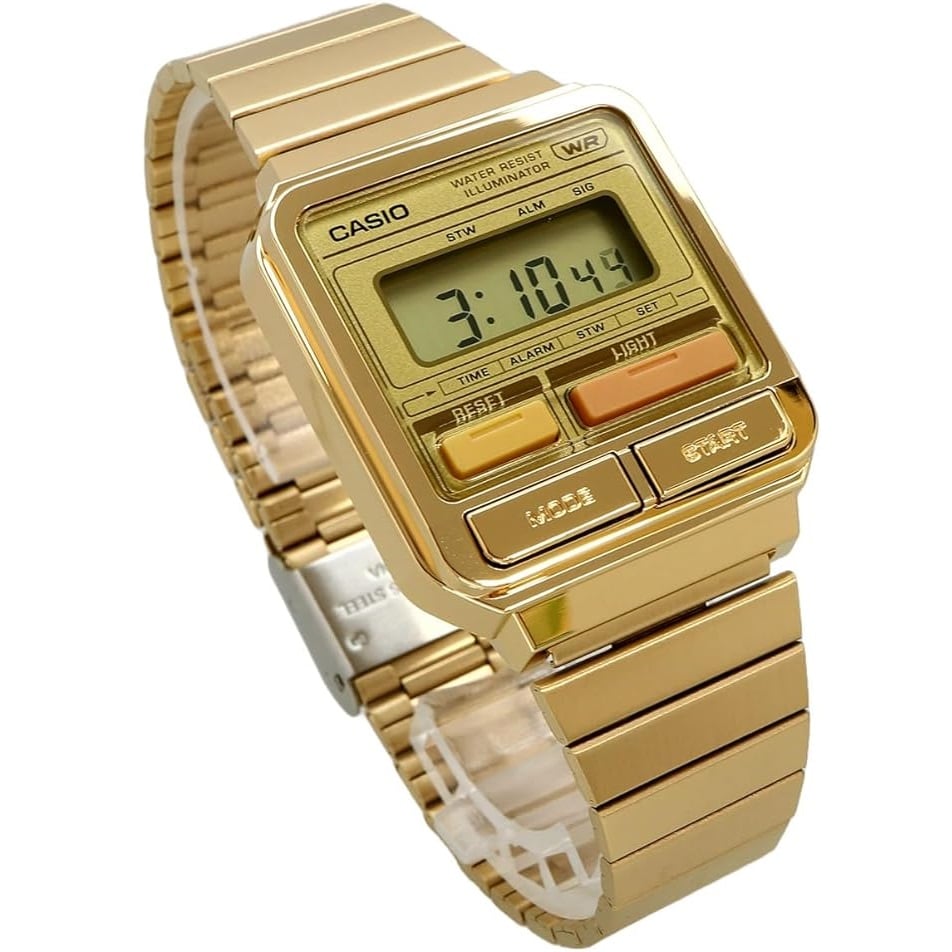 A120WEG-9A Casio Reloj Unisex Vintage Clásico