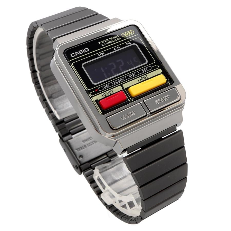 A120WEGG-1B Casio Reloj Unisex Vintage Clásico