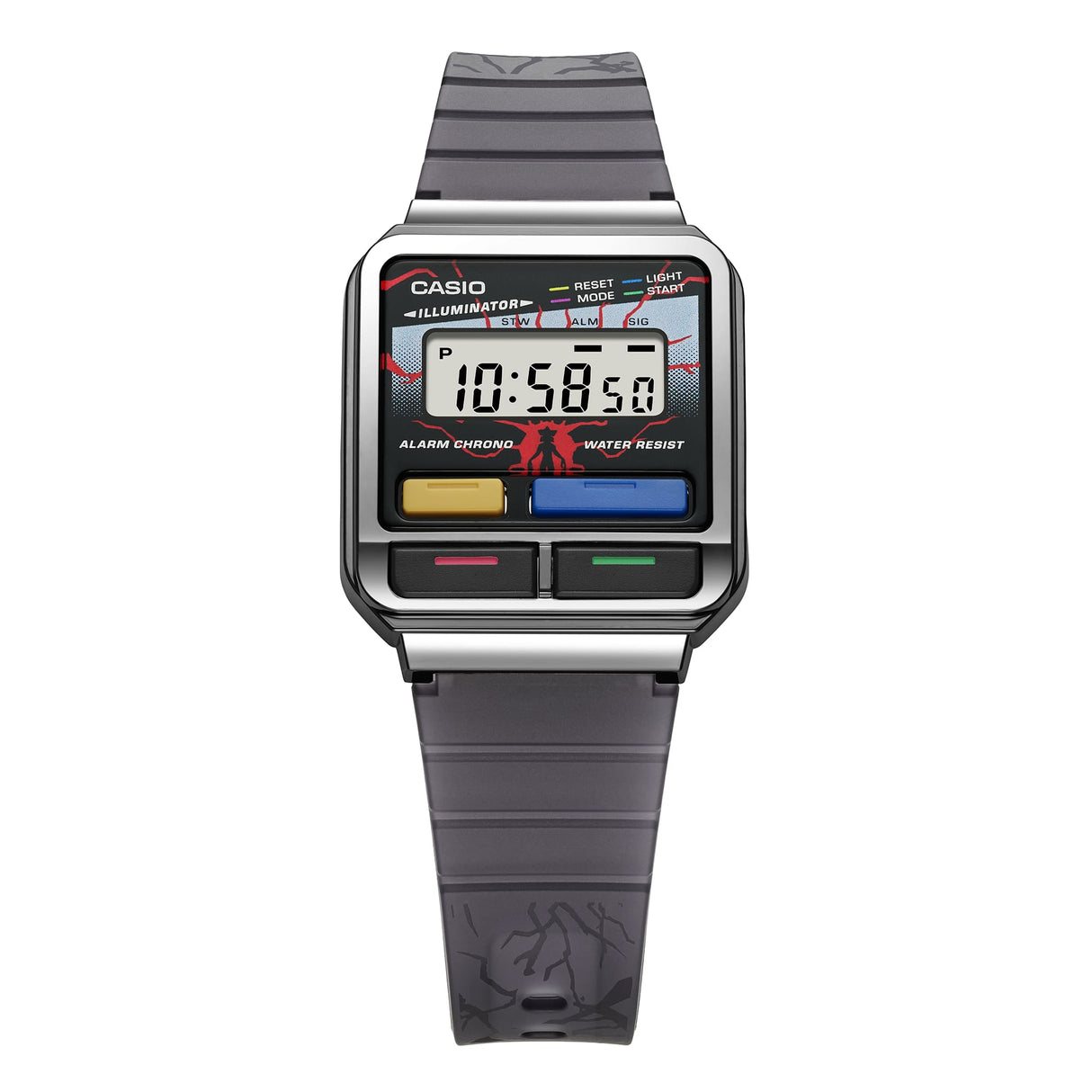 A120WEST-1A Casio Reloj Unisex Vintage Clásico Stranger Things